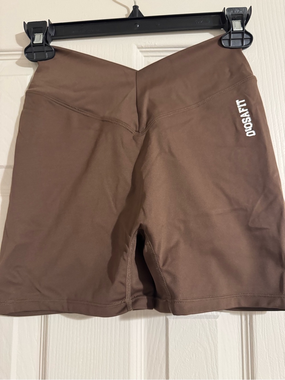 Diosafit™ High-Rise Brown Athletic Bike Shorts